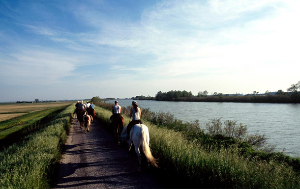 passeggiate a cavallo: Bed and Breakfast Delta del Po